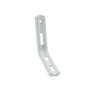 Slotted Pelmet bracket L Shaped - White